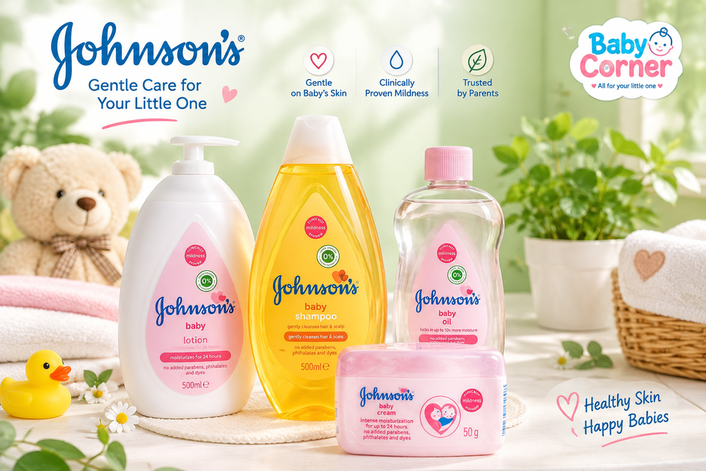 Johnson's Baby products for everyday baby care