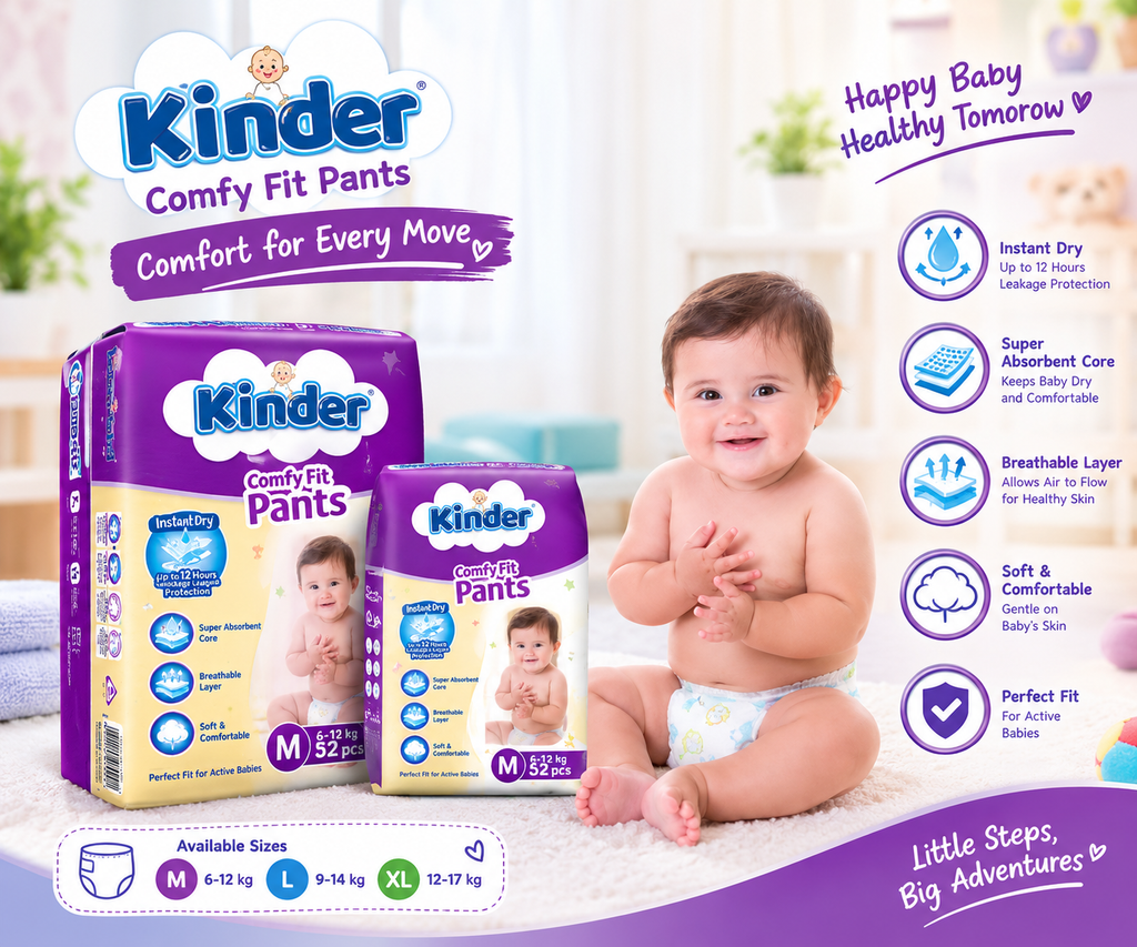 Kinder Comfy Fit Pants